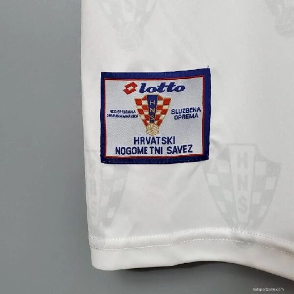 Croatia 1998 Away Retro Jersey 49722