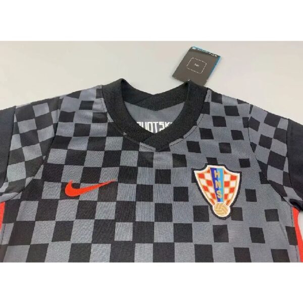 Croatia 2021 Away Kids Jersey And Shorts Kit 37390