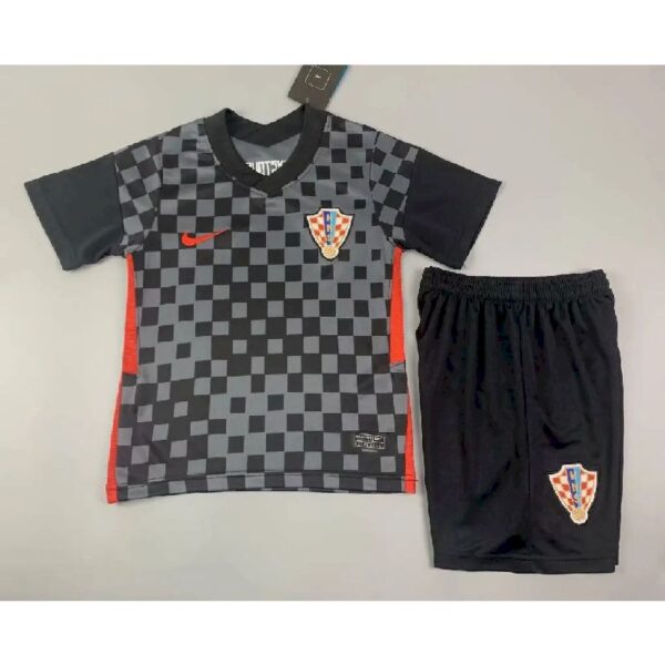 Croatia 2021 Away Kids Jersey And Shorts Kit 37392