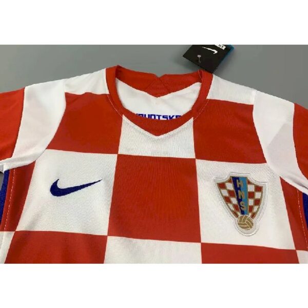 Croatia 2021 Home Kids Jersey And Shorts Kit 37399