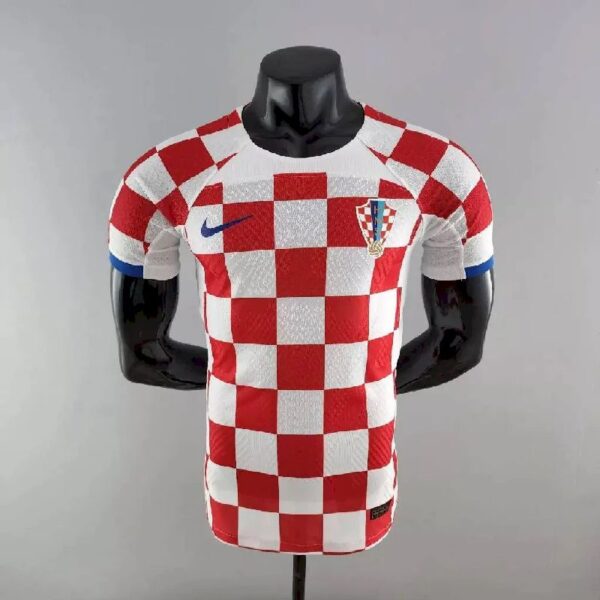 Croatia 2022 World Cup Home Player Version Jersey 46203