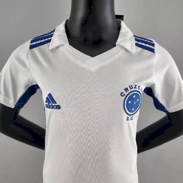 Cruzeiro 2022 Away Kids Jersey And Shorts Kit 45557