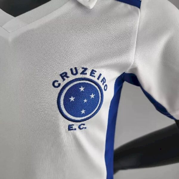 Cruzeiro 2022 Away Kids Jersey And Shorts Kit 45558