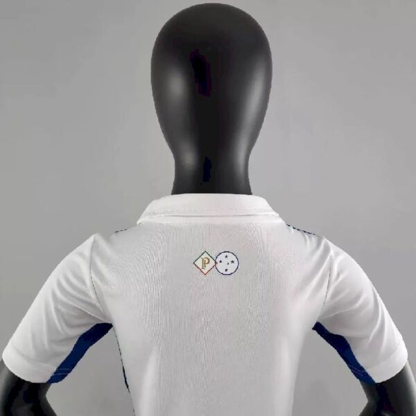 Cruzeiro 2022 Away Kids Jersey And Shorts Kit