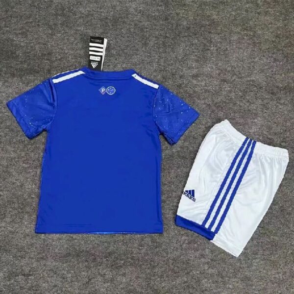 Cruzeiro 2022 Home Kids Jersey And Shorts Kit