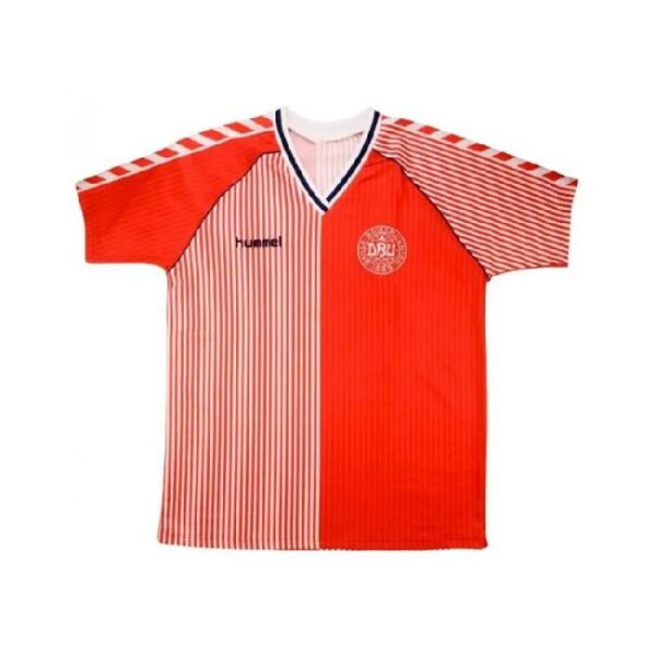 Denmark 1986 Home Retro Jersey 47823