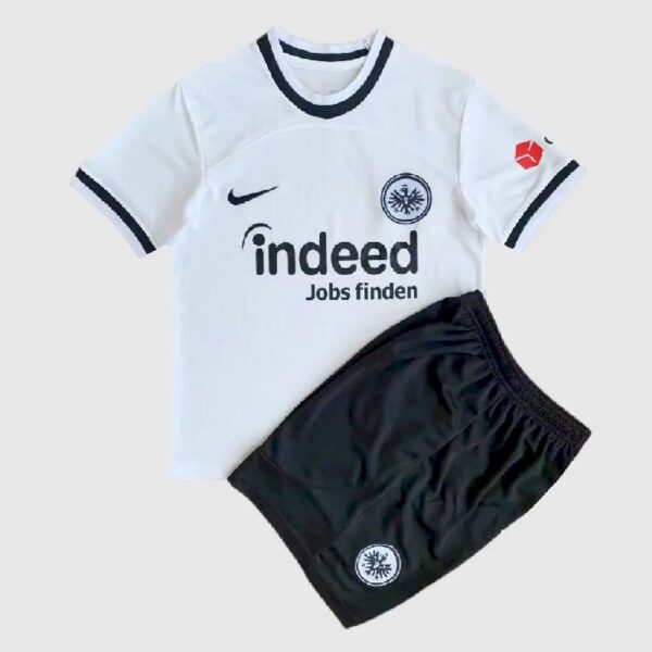 Eintracht Frankfurt 202223 Home Kids Jersey And Shorts Kit 50542