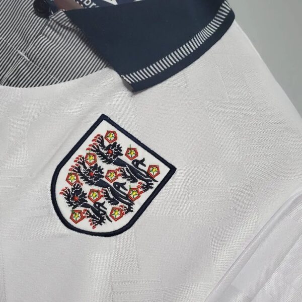 England 19901992 Home Retro Jersey 36762