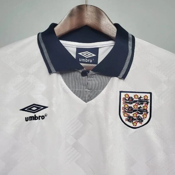 England 19901992 Home Retro Jersey 36764