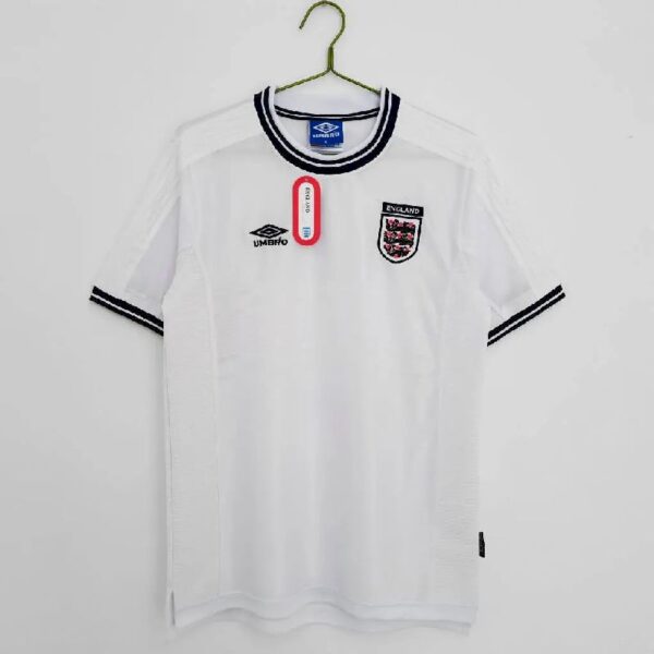 England 199901 Home Retro Jersey 49615