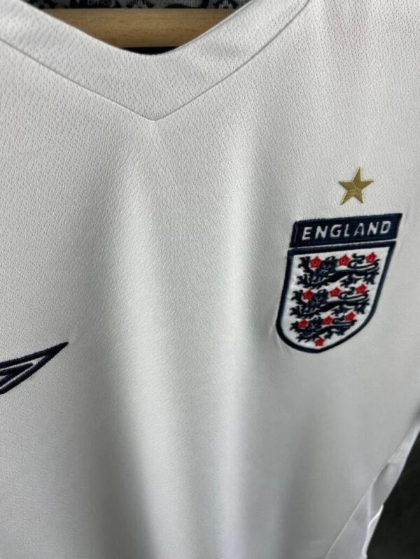 England 2006 World Cup Home Ls Retro Jersey 35828