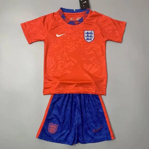 England 2021 Pre Match Kids Jersey And Shorts Kit 36836