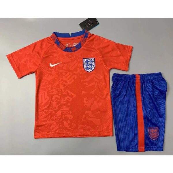 England 2021 Pre Match Kids Jersey And Shorts Kit 36839