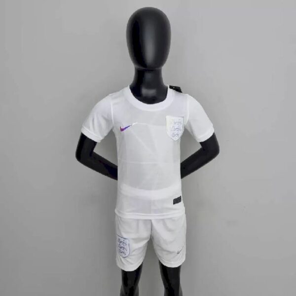 England 2022 Home Kids Jersey And Shorts Kit 18196