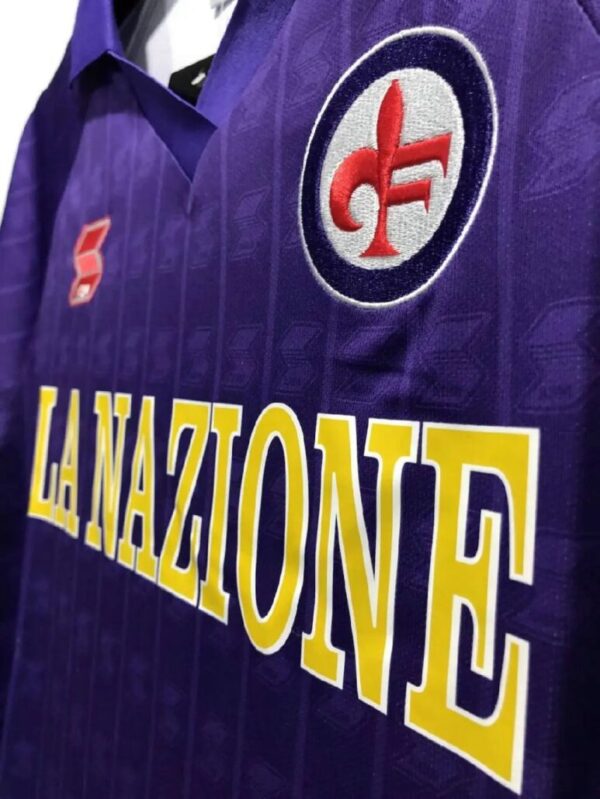 Fiorentina 1989 90 Home Retro Jersey 36286