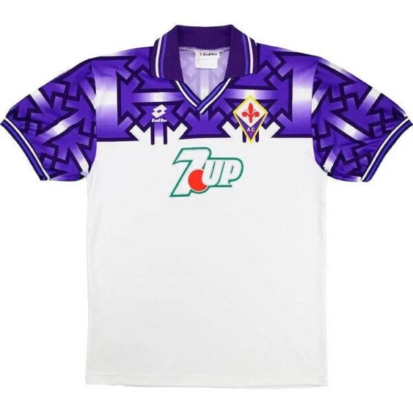 Fiorentina 19921993 Aways Retro Jersey 35594