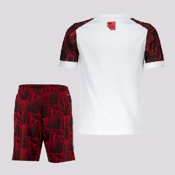 Flamengo 2021 Away Kids Jersey And Shorts Kit 45258