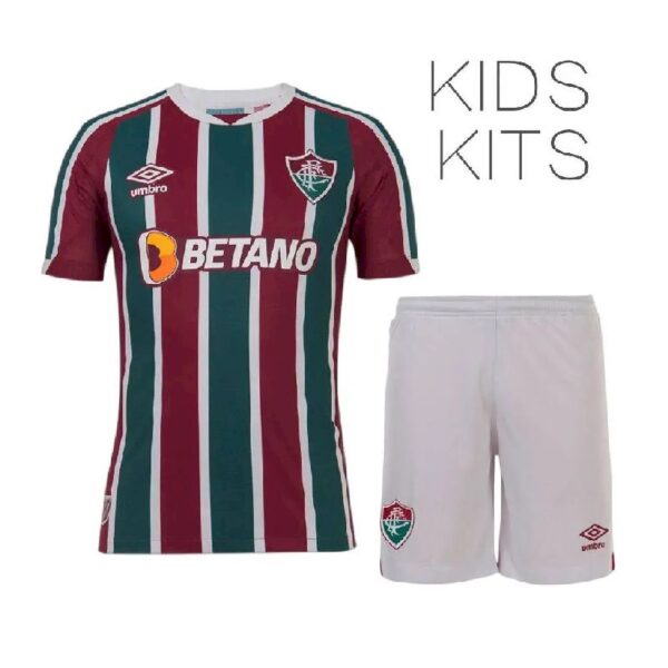 Fluminense 2022 Home Kids Jersey And Shorts Kit 44991