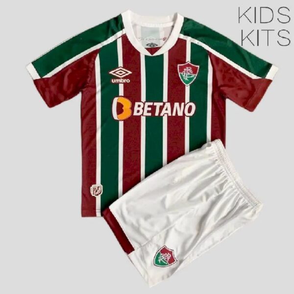 Fluminense 2022 Home Kids Jersey And Shorts Kit 44993