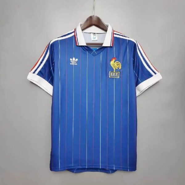 France 1982 Home Retro Jersey 37615