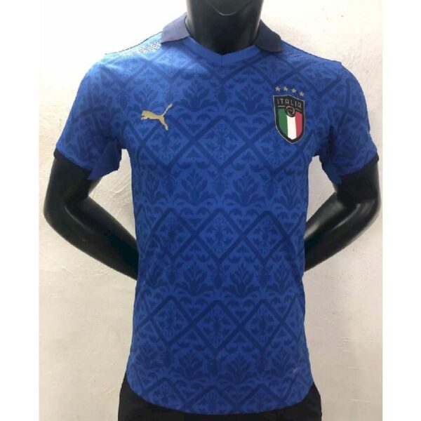 Italy 2021 Home Player Version Jersey 44732