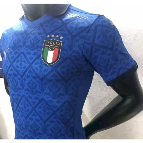 Italy 2021 Home Player Version Jersey 44735