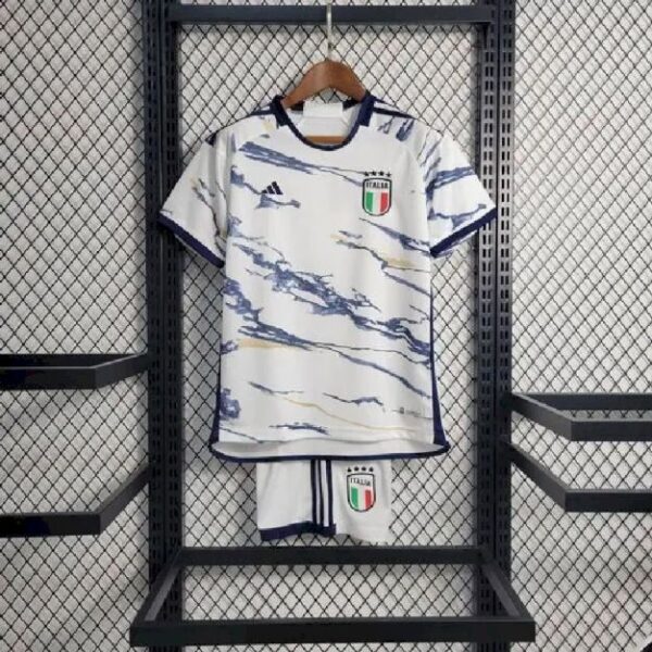 Italy 202324 Away Kids Jersey And Shorts Kit 54155