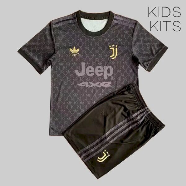 Juventus 202223 Concept Kids Jersey And Shorts Kit 44517