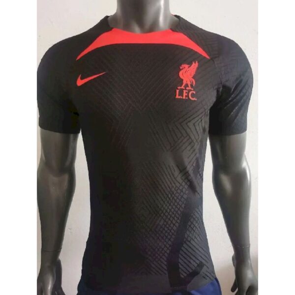 Liverpool 202223 Training Black Player Version Jersey 32987