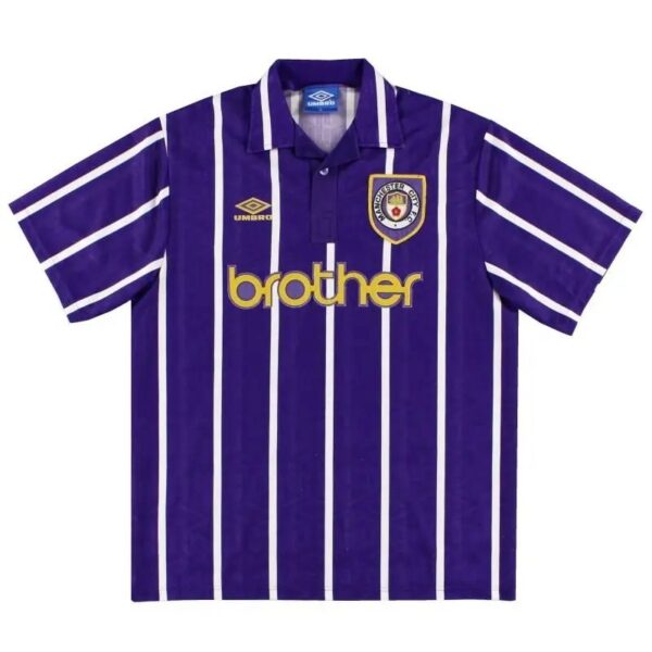 Manchester City 19931994 Away Retro Jersey 33737