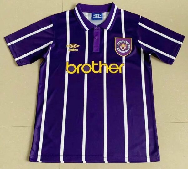 Manchester City 19931994 Away Retro Jersey 33738