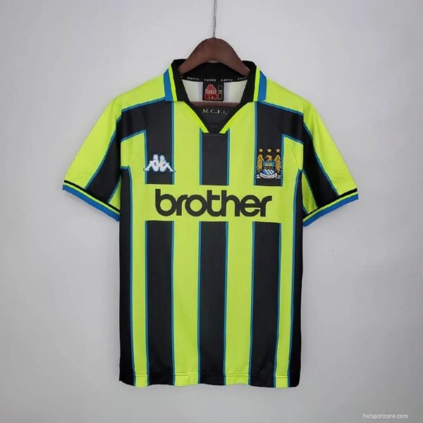 Manchester City 1998 99 Away Retro Jersey 33740