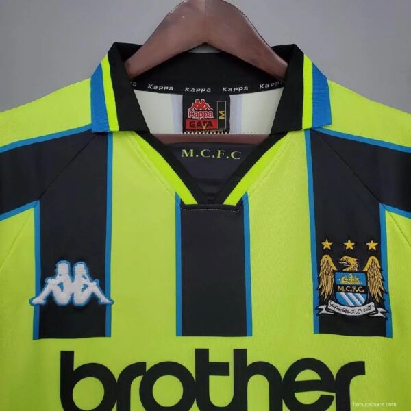 Manchester City 1998 99 Away Retro Jersey 33743