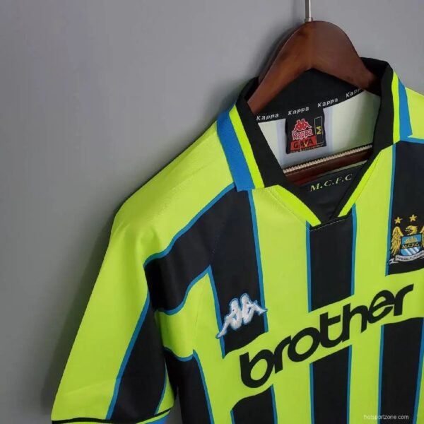 Manchester City 1998 99 Away Retro Jersey 33744