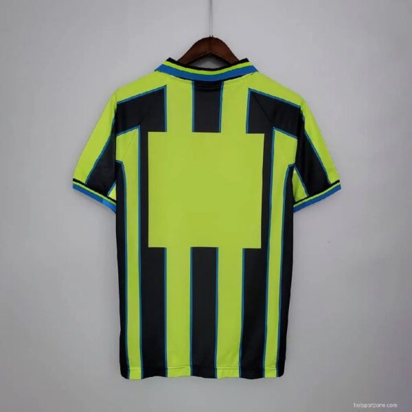 Manchester City 1998 99 Away Retro Jersey