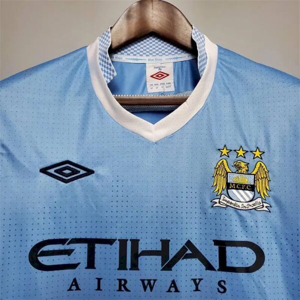 Manchester City 201112 Home Retro Jersey 52518