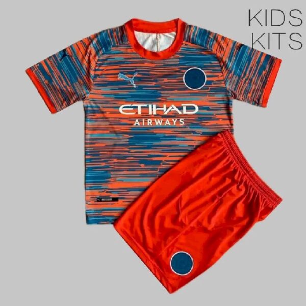 Manchester City 202223 Concept Kids Jersey And Shorts Kit 44096