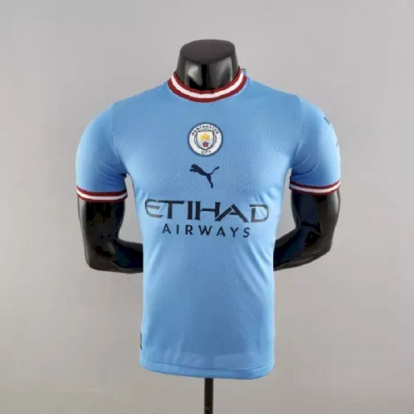 Manchester City 202223 Home Player Version Jersey 39912