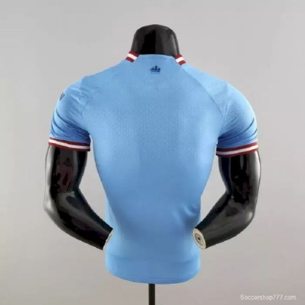 Manchester City 202223 Home Player Version Jersey