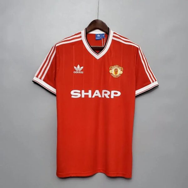 Manchester United 1982 1984 Home Retro Jersey