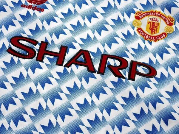 Manchester United 1990 92 Away Ls Retro Jersey 33150