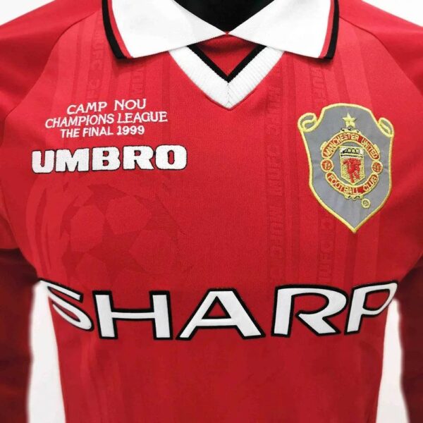 Manchester United 19992000 Home Lss Retro Jersey 33238