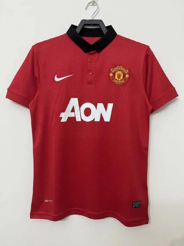 Manchester United 20132014 Home Retro Jersey 33365