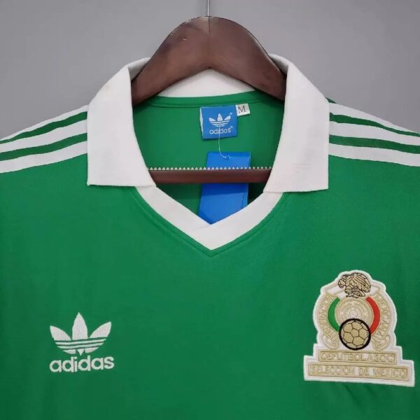 Mexico 1986 World Cup Home Retro Jersey 35801