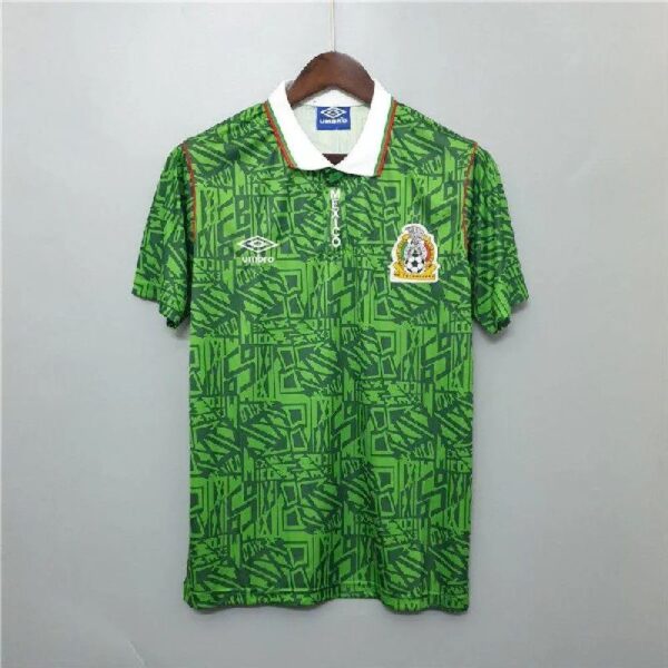 Mexico 1994 World Cup Home Retro Jersey 46546