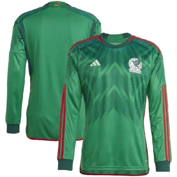 Mexico 2022 World Cup Home Ls Jersey 46538