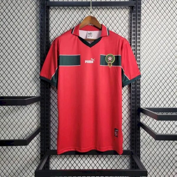 Morocco 1998 Home Retro Jersey 59355