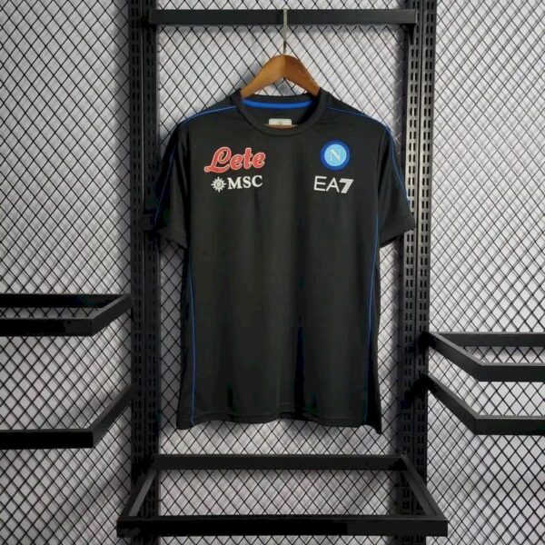 Napoli 202223 Black Training Jersey 50131