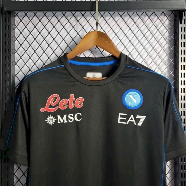 Napoli 202223 Black Training Jersey 50138