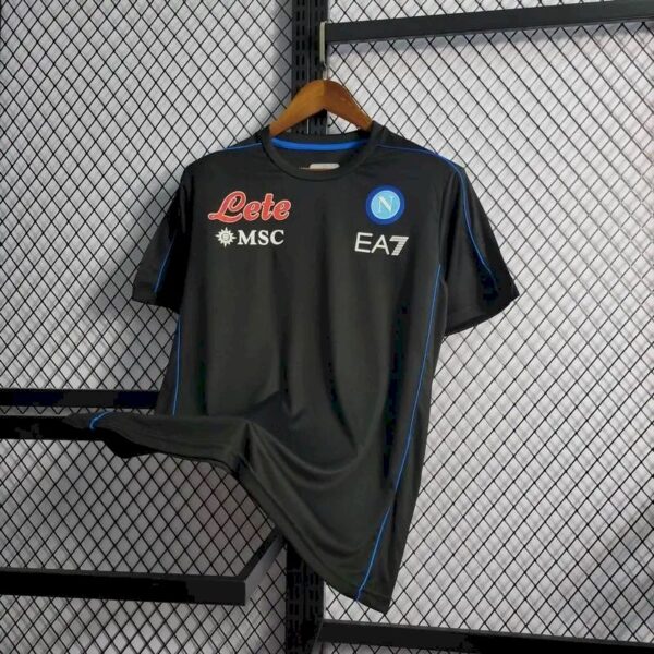 Napoli 202223 Black Training Jersey 50139